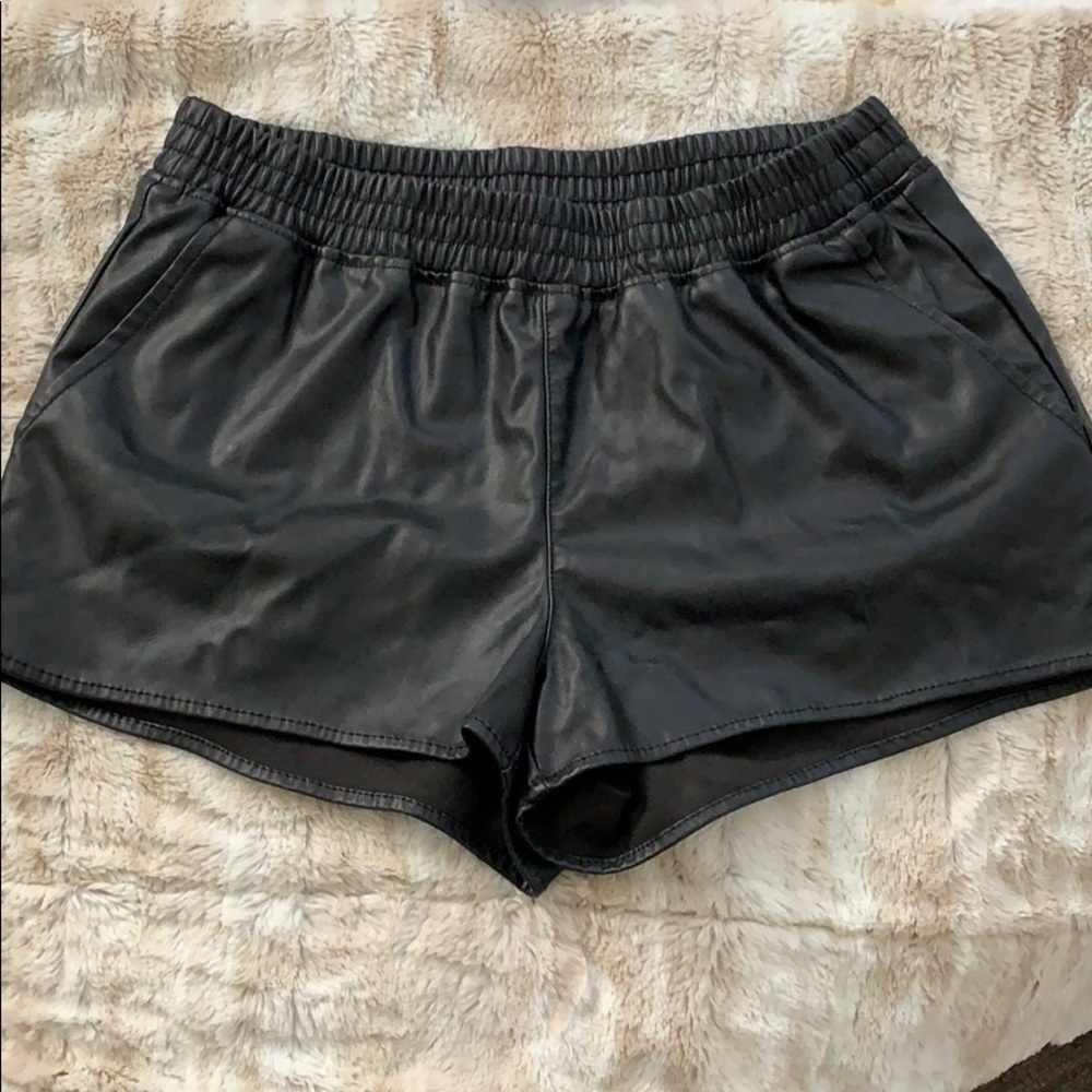 NWOT Forever 21 Faux Leather Shorts